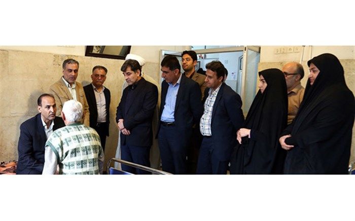 مدیران آبفای استان از آسایشگاه خیریه بقیه الله قم بازدید کردند