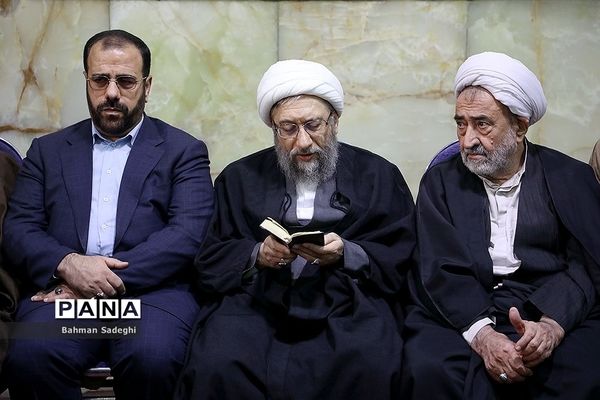 بزرگداشت آیت الله شاهرودی در مسجد ارک