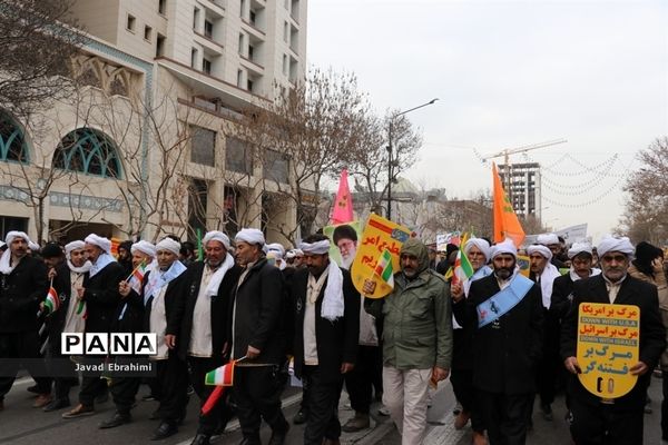 راهپیمایی 9 دی در مشهد