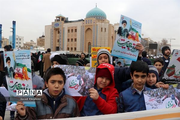 راهپیمایی 9 دی در مشهد