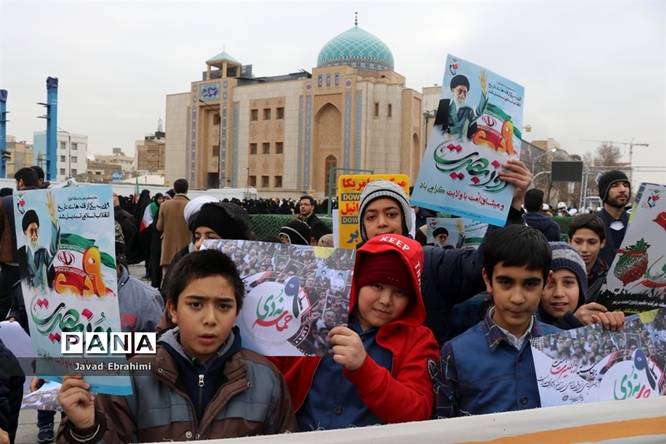 راهپیمایی 9 دی در مشهد