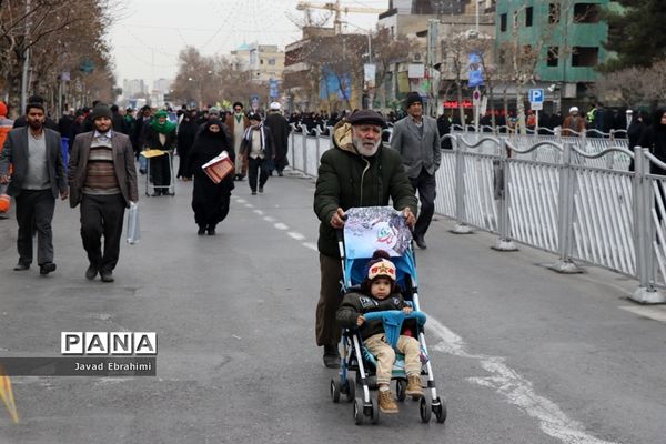 راهپیمایی 9 دی در مشهد