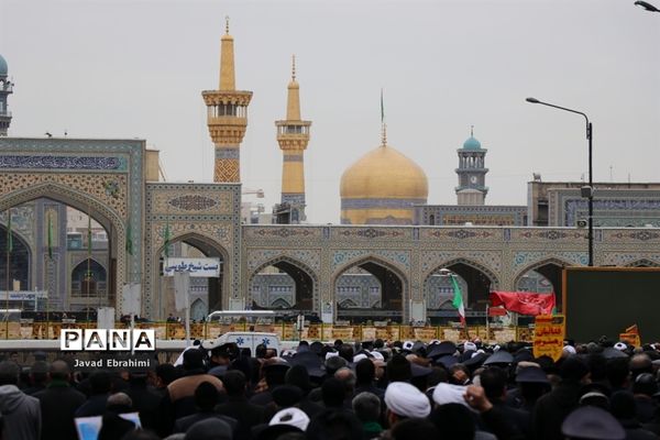 راهپیمایی 9 دی در مشهد