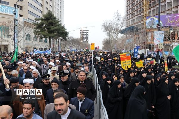 راهپیمایی 9 دی در مشهد