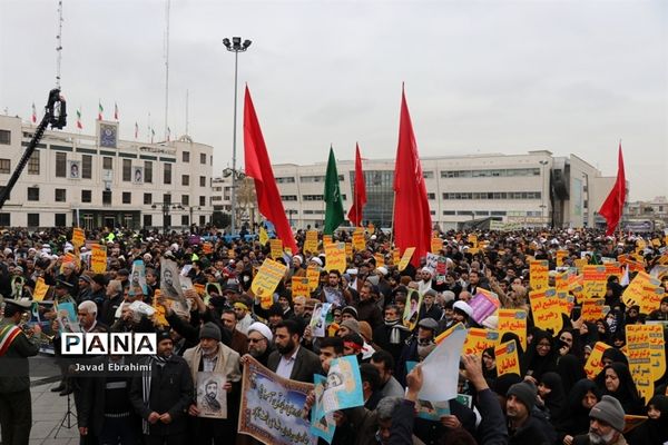 راهپیمایی 9 دی در مشهد
