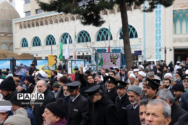 راهپیمایی 9 دی در مشهد