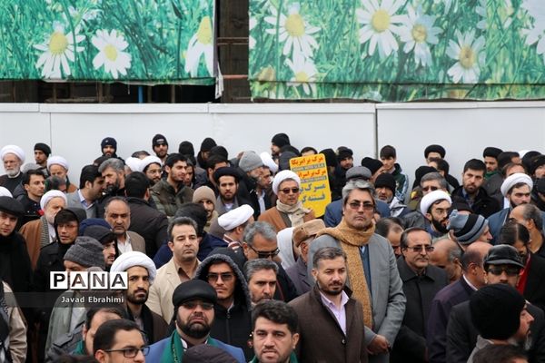 راهپیمایی 9 دی در مشهد