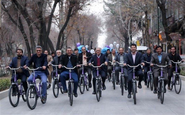 بهره برداری از خدمات نوین در 15 دوچرخه سرای جدید اصفهان