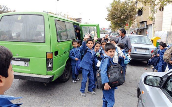 تصادف ون دانش آموزان منطقه 16 آموزش و پرورش شهر تهران