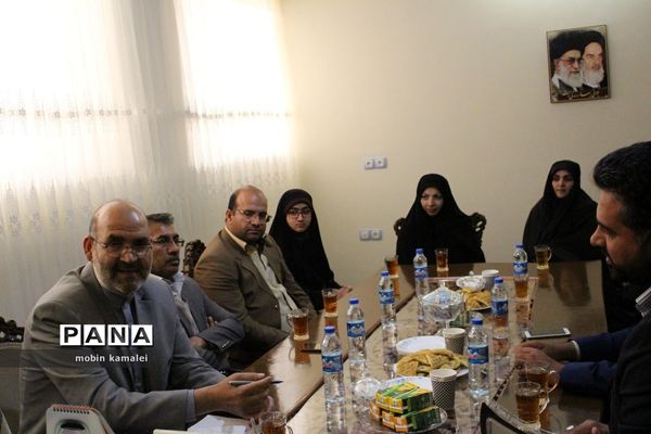 دیدار مدیر سازمان دانش‌آموزی سیستان و بلوچستان با رئیس اتحادیه انجمن‌های اسلامی دانش‌آموزان