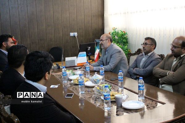 دیدار مدیر سازمان دانش‌آموزی سیستان و بلوچستان با رئیس اتحادیه انجمن‌های اسلامی دانش‌آموزان