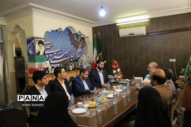 دیدار مدیر سازمان دانش‌آموزی سیستان و بلوچستان با رئیس اتحادیه انجمن‌های اسلامی دانش‌آموزان