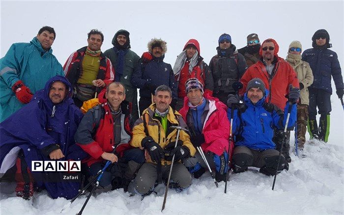 فتح قله کیسمارتوسط گروه کوهنوردی لاچین شیروان