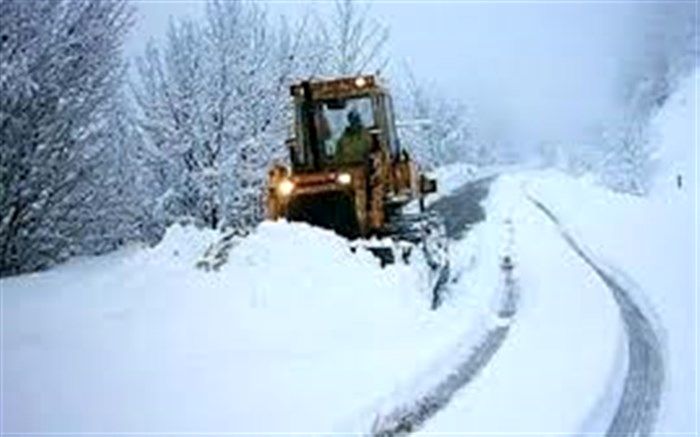 راه ارتباطی 90 روستای کهگیلویه و بویراحمد به علت بارش برف مسدود است