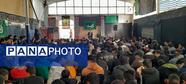  مراسم عزاداری وفات حضرت ام البنین در هنرستان محمودیه خیامی 11