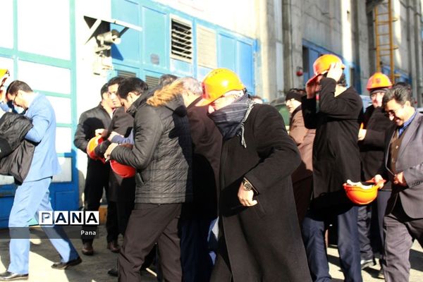 بازدید معاونان پرورشی و تربیت‌بدنی آموزش و پرورش آذربایجان شرقی از مجتمع مس سونگون