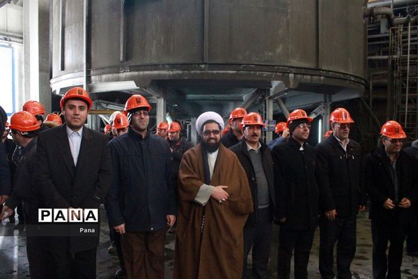 بازدید معاونان پرورشی و تربیت‌بدنی آموزش و پرورش آذربایجان شرقی از مجتمع مس سونگون