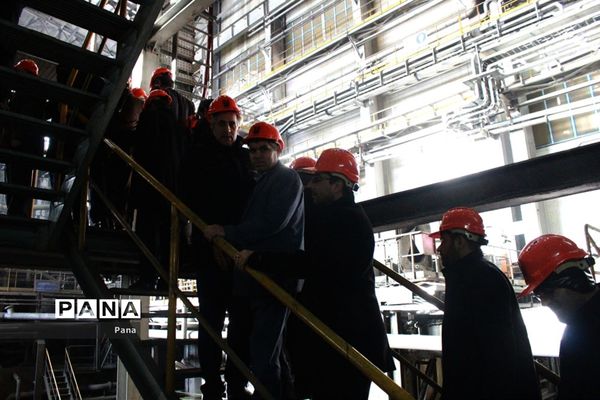 بازدید معاونان پرورشی و تربیت‌بدنی آموزش و پرورش آذربایجان شرقی از مجتمع مس سونگون