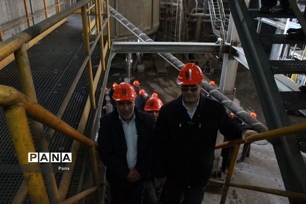 بازدید معاونان پرورشی و تربیت‌بدنی آموزش و پرورش آذربایجان شرقی از مجتمع مس سونگون