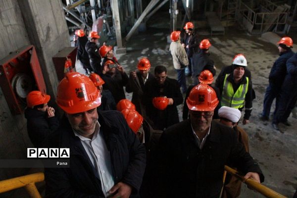 بازدید معاونان پرورشی و تربیت‌بدنی آموزش و پرورش آذربایجان شرقی از مجتمع مس سونگون