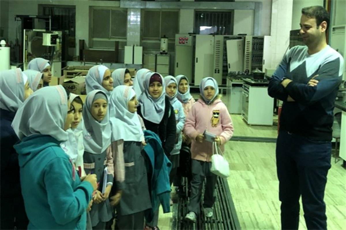 بازدید دانش آموزان البرزی  از آزمایشگاه های موسسه ملی استاندارد