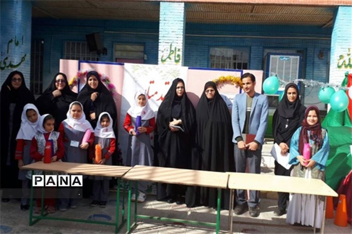 برگزاری افتتاحیه‌ی المپیاد ورزشی درون مدرسه‌ای دبستان دخترانه ریاحین