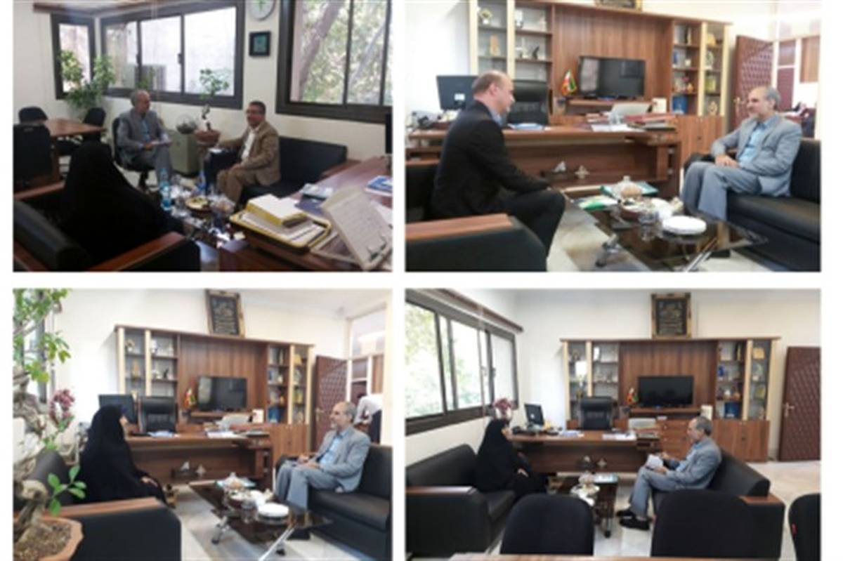 دیدار عمومی مدیرمنطقه 1 آموزش و پرورش شهر تهران