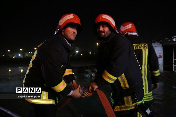 آتش‌سوزی در کارگاه شارژ سیلندرهای گاز مایع