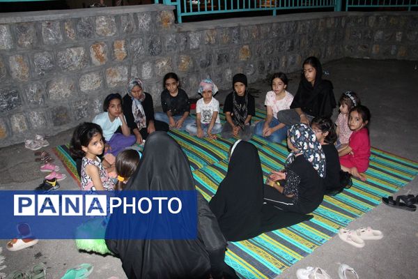 مراسم عزاداری شب هفتم محرم در مسجد امام هادی(ع) شهرکرد
