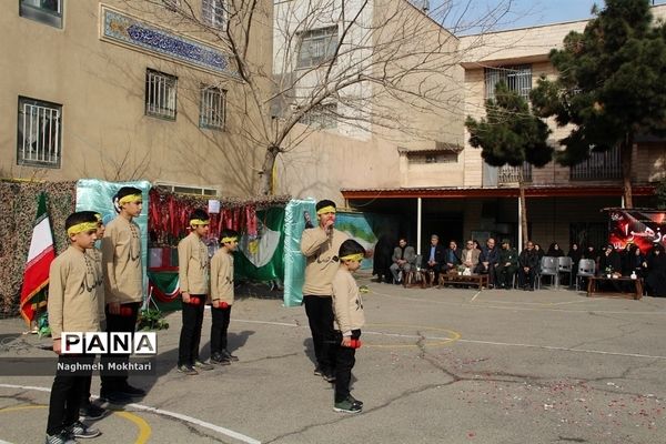 تشییع پیکر مطهر شهید گمنام در مدارس شهرری