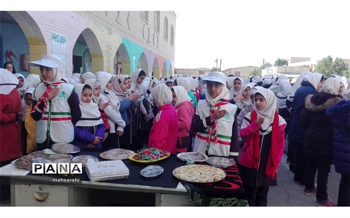 برگزاری مراسم شهادت حضرت فاطمه (س) در دبستان دوره دوم عاطفه آبادان