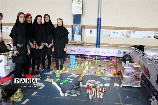 رقابت بیش از 47 تیم دومینو تاپلینگ گروه دختران در مسابقات بازی‌های فکری سرگرمی در شیراز