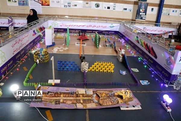 رقابت بیش از 47 تیم دومینو تاپلینگ گروه دختران در مسابقات بازی‌های فکری سرگرمی در شیراز