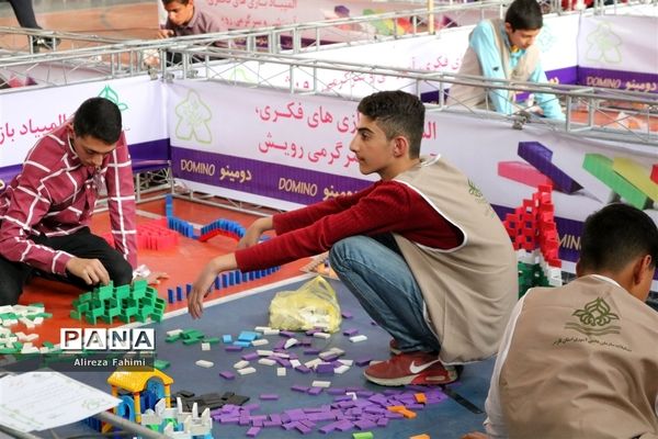 رقابت بیش از ۴۰ تیم دومینوتاپلینگ گروه پسران در چهارمین دوره از المپیاد بازی‌های فکری سرگرمی در فارس