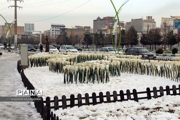 یک روز برفی در پارک گللر باغی ارومیه