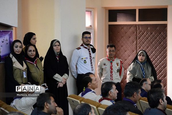 گردهمایی مربیان پیشتاز سازمان دانش‌آموزی خوزستان بمناسبت چلمین سالگردپیروزی انقلاب اسلامی اهواز-2