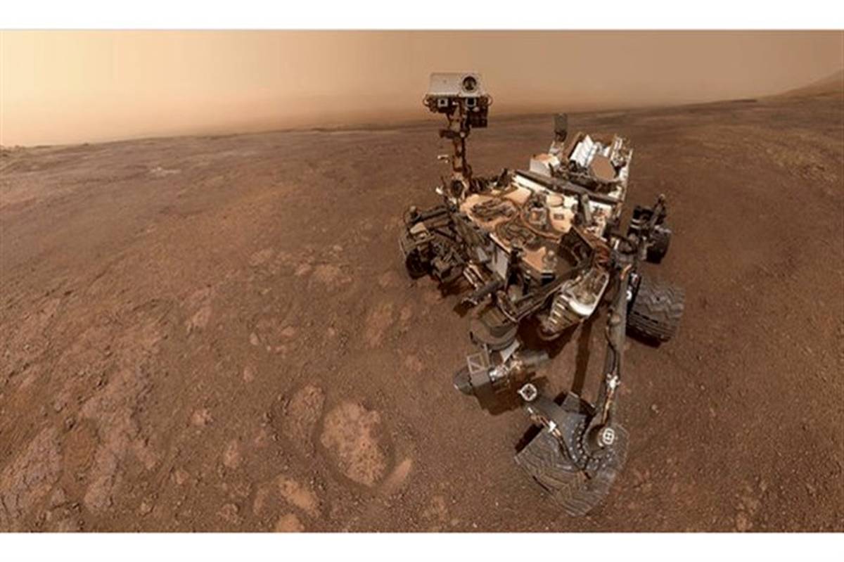 سلفی جدید کاوشگر کنجکاوی از مریخ به زمین رسید + تصویر