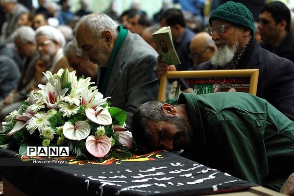 مراسم تشییع پیکر محمد نبی حبیبی، دبیر کل حزب موتلفه اسلامی
