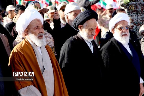 مراسم بزرگداشت سالروز ورود امام در شهرستان بیرجند