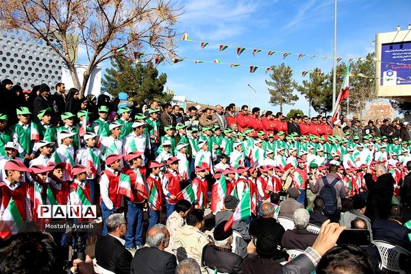 مراسم بزرگداشت سالروز ورود امام در شهرستان بیرجند