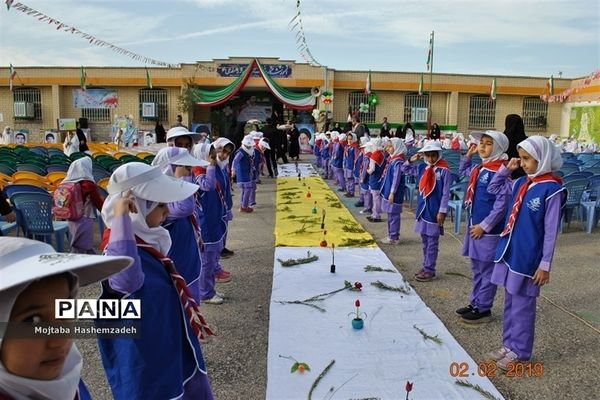 جشن انقلاب در شیب‌کوه استان فارس