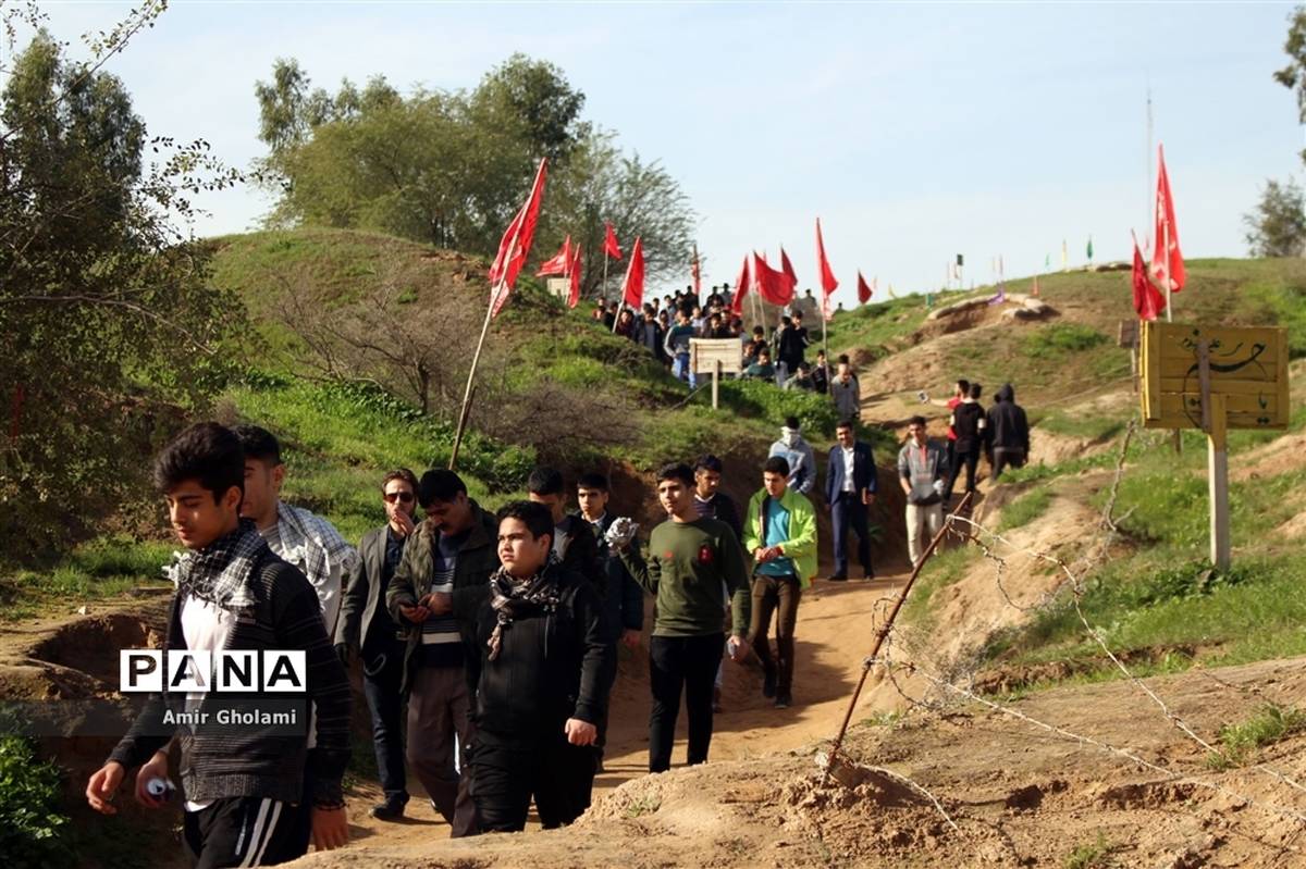 اردوی دانش‌آموزی راهیان نور و آشنایی با فرهنگ مقاومت