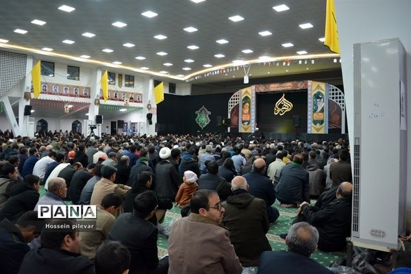 عزاداری دهه فاطمیه در مسجد جماران
