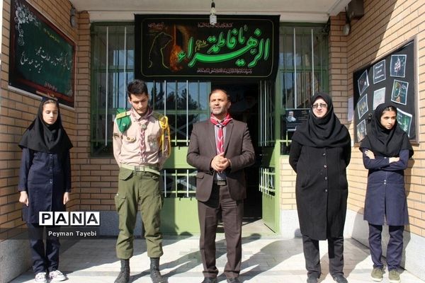 بازدید و ارزیابی مسئولان سازمان دانش‌آموزی مرکز از فعالیت‌های شهرستان سمنان