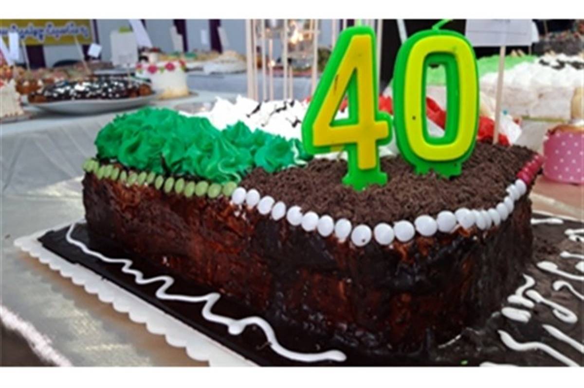 جشنواره کیک با طعم جشن چهل سالگی انقلاب در مراغه