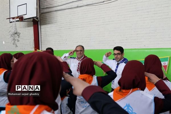 برگزاری مانور تشکیلاتی یاوران انقلاب پایتخت