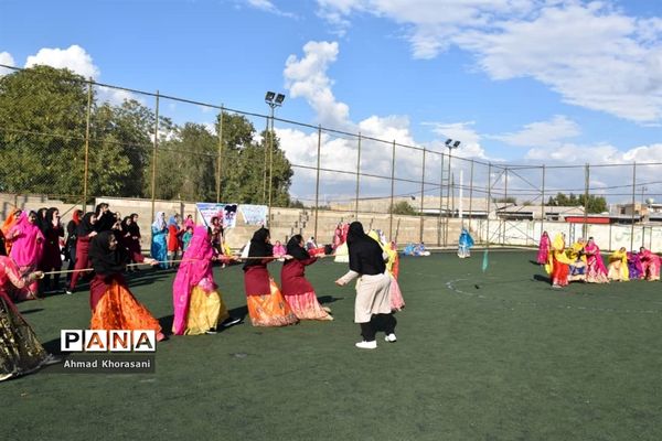 برگزاری مسابقات ورزشی بومی محلی در مدارس شهرستان لالی