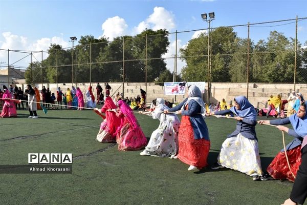 برگزاری مسابقات ورزشی بومی محلی در مدارس شهرستان لالی