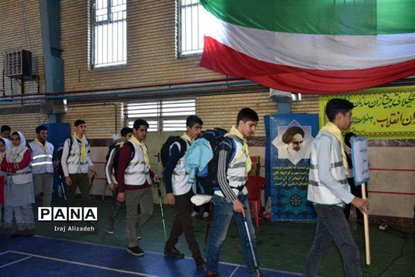 مانور تشکیلاتی یاوران انقلاب در شهرستان دیواندره
