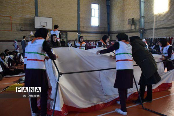 مانور تشکیلاتی یاوران انقلاب در شهرستان دیواندره